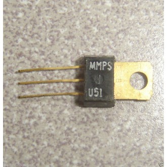 Motorola MPSU51 PNP Transistor TO-202 Gold 30 Volt 2 Amp 1 Watt 