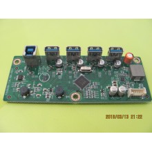 PHILIPS BDM4065UC P/N: 715G6599-T2A-000-005K USB BOARD