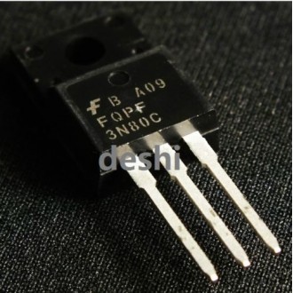 FQPF3N80C Manu: Fairchild Encapsulation: TO-220F N-CH 800V 3A MOSFET