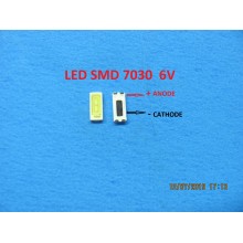 7030 SMD LED High Power Cold White Diode 6V 90LM Backlit FOR LG TV