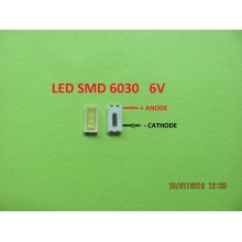 LED LAMP 6030 SMD Lamp Beads 6.0-6.6V 80mA 0.5 watts for Sony/Toshiba LED TV Backlight Strip Bar