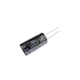 3300UF 35V CONDENSATEUR ELECTROLYTIQUE