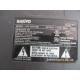 SANYO LCD-32R41 P/N: VIT70080.00 INVERTER BOARD