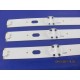 LG 43UK6300PUE P/N: LC43490088A + LC43490087A LEDS STRIP BACKLIGHT (KIT NEW)