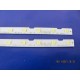 SAMSUNG UN65NU7100 P/N: LM41-00614A X2 (54 LEDS) LEDS STRIP BACKLIGHT (KIT NEW)