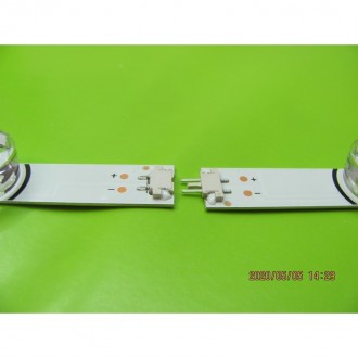 LG 55LB582V-ZG P/N: 6916L-1991A/6916L-1992A LEDS STRIP BACKLIGHT CODE: ATVLG5501 (KIT NEW)