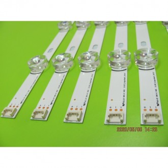 LG 55LB552U-ZA P/N: 6916L-1991A/6916L-1992A LEDS STRIP BACKLIGHT CODE: ATVLG5501 (KIT NEW)