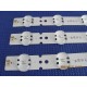 LG 50UK63 P/N: HC500DQN-VCUR/L LED STRIP BACKLIGHT (KIT NEW)