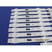 SAMSUNG UN65KU6300FXZA P/N: LM41-00121F + LM41-00121E LEDS STRIP BACKLIGHT CODE: ATVSS6502 (KIT NEW)