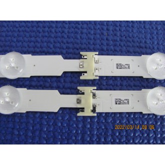 SAMSUNG UN65MU650DFXZA P/N: LM41-00121F + LM41-00121E LEDS STRIP BACKLIGHT CODE: ATVSS6502 (KIT NEW)