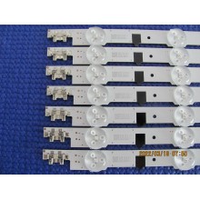 SAMSUNG UN40F6100AGXZD P/N: D2GE-400SCA-R3 + 2DGE-400SCB-R3 LED STRIP BACKLIGHT CODE: SS4002 (KIT NEW)