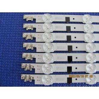 SAMSUNG UN40F6100AGXZD P/N: D2GE-400SCA-R3 + 2DGE-400SCB-R3 LED STRIP BACKLIGHT CODE: SS4002 (KIT NEW)