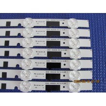 SAMSUNG UN40F6100AGXZS P/N: D2GE-400SCA-R3 + 2DGE-400SCB-R3 LED STRIP BACKLIGHT CODE: SS4002 (KIT NEW)