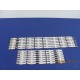 SAMSUNG UN40F6800AGXZB P/N: D2GE-400SCA-R3 + 2DGE-400SCB-R3 LED STRIP BACKLIGHT CODE: SS4002 (KIT NEW)