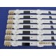 SAMSUNG UN40F6800AGXZB P/N: D2GE-400SCA-R3 + 2DGE-400SCB-R3 LED STRIP BACKLIGHT CODE: SS4002 (KIT NEW)