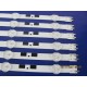 SAMSUNG UN58H5203AGXZS UN58H5203AHXPA UN58H5203AKXZL UN58H5253AFXZX LED STRIP BACKLIGHT CODE: ATVSS5801 (KIT NEW)