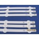 LG 50LN5750-UH BUSYLJR 50LN5750-UH BCCYUR 50LN5400-CA LED STRIP BACKLIGHT CODE: ATVTB5002 (KIT NEW)