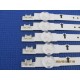 SAMSUNG UN55J6300 UN55J6360 UN55J6400 LED STRIP BACKLIGHT CODE: ATVSS5503 (KIT NEW)