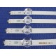 LG 42LB5520 42GB6500 42LB3910 42LB5610 42LB5510 42LY320C LED STRIP BACKLIGHT CODE:ATVLG4202 (KIT NEW)