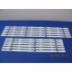 SAMSUNG UN55MU6500F P/N: LM41-00135A + LM41-00136A LEDS STRIP BACKLIGHT CODE: ATVSS5504EX (KIT NEW)