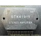 STK4191V AUDIO POWER AMPLIF.