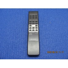 SONY NOT MODEL P/N : RMT-D306 TV REMOTE CONTROL
