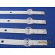 SHARP LC-55N7004U JL.D550A1330-003AS-M_V02 LED STRIP BACKLIGHT KIT NEW