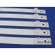 HISENSE 55A6100 H55A6100 P/N: CRH-BK55S1U51S3030T05107BE-REV1.3 LED STRIP BACKLIGHT KIT NEW (CONFIRMAR)