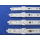 SHARP LC-50LB601U LB50091 V0_00/LB50091 V1_00 LED STRIP BACKLIGHT KIT NEW (NON VÉRIFIÉ)