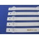 SHARP CRH-BK55S1U51S 3030T05107BE-R EV1.3 LC-55Q7030U LC-55Q7040U 55Q620U LED STRIP BACKLIGHT KIT NEW(NON VÉRIFIÉ)