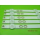 HISENSE 55A68G LED STRIP BACKLIGHT KIT NEW ORIGINAL