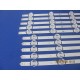 LG 55LF5950-UB P/N: 6916L-1991A/6916L-1992A LEDS STRIP BACKLIGHT CODE: ATVLG5501 (KIT NEW)