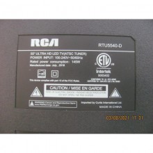 RCA RTU5540-D P/N: DP.3458HB.815.B.2.NB POWER SUPPLY MAIN BOARD (ASIS)
