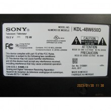 SONY KDL-48W650D P/N: 1-980-334-13 MAIN BOARD (ASIS)