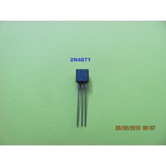 2N4871 TRANSISTOR UJT TO-92, Bule Face Motorola