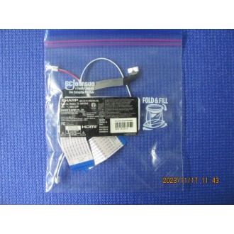 SHARP LC-50N7004U LVDS/RIBBONS/CABLES