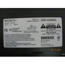 SONY XBR-43X800G P/N: 1-982-626-61 MAIN BOARD