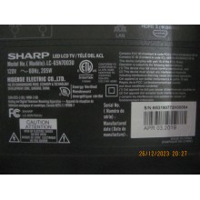 SHARP LC-65N7003U P/N: 65T50-COC T-CON BOARD