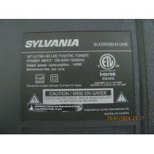 SYLVANIA SLED5550-D-UHD BASE TV STAND PEDESTAL SCREWS NICLUDED