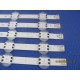 LG 60UM6900 60UM6950 60UM7100 60UM6900DUB 60UM7100PLB 60UM6950DUB NC600DQE-VSHP1 EAV64732901(6 VOLT) LED STRIP KIT NEW