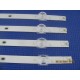 HISENSE 55R62G 55A68G JL.D550A1330-003BS-M_V01 LED STRIP BACKLIGHT (3 VOLT) ORIGINAL KIT NEW