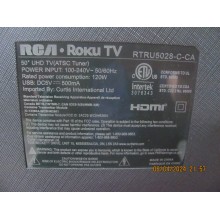 RCA RTRU5028-C-CA MS16010-ZC01-01 MAIN BOARD