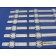 LG 50UP8000, 50UP8000PUR, SSC _ Y21, 50UP80, EAV65019801, 6 pièces LED STRIP BACKLIGHT KIT NEW