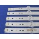 SHARP LC-55LBU711C CRH-BK55S1U51S LED STRIP BACKLIGHT KIT NEW