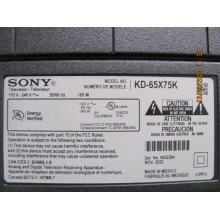 SONY KD-65X75K KIT DE REPARATION (N'ALLUME PAS)