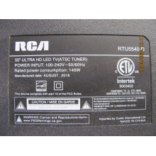 RCA RTU5540-D KIT DE REPARATION