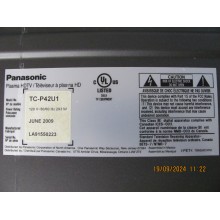 PANASONIC TC-P42U1 KIT DE REPARATION (N'ALLUME PAS)