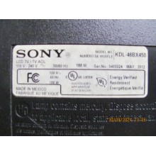 SONY KDL-46BX450 KIT DE REPARATION