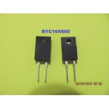 BYC10X-600 RECTIFIER DIODE HYPERFAST TO220F DIODE MOSFET
