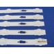 SAMSUNG UN40MU6300F LM41-00120S + LM41-00120R LED STRIP BACKLIGHT KIT NEW